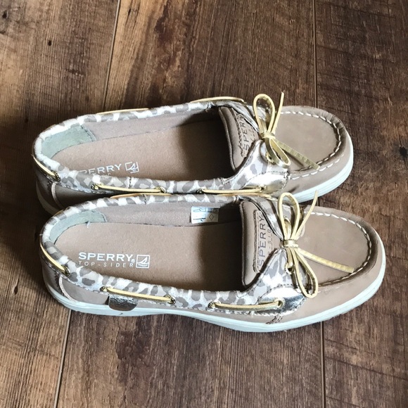 Gold Sperry angelfish shoes - Picture 5 of 7